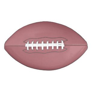 Dusty Rose Solid Colour American Football