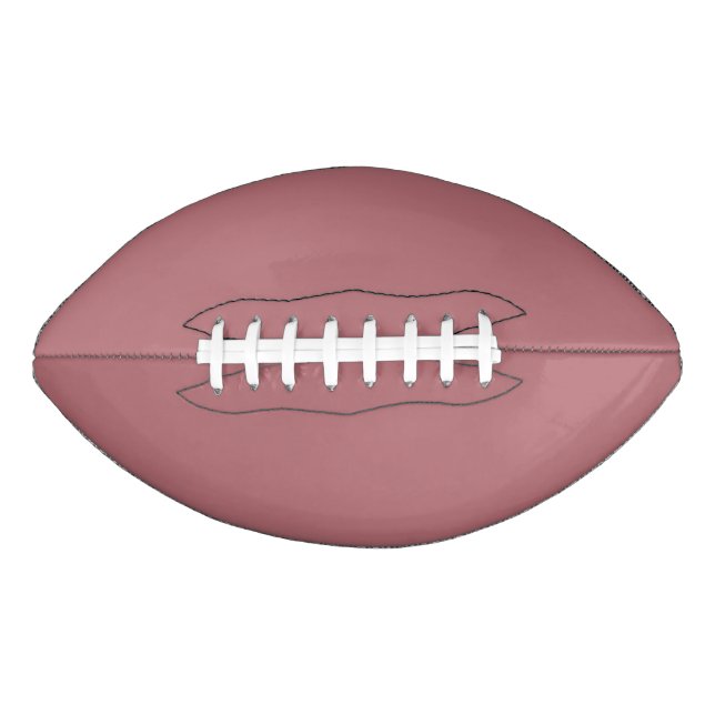 Dusty Rose Solid Colour  American Football (Front)