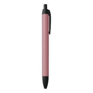 Dusty Rose Solid Colour Black Ink Pen