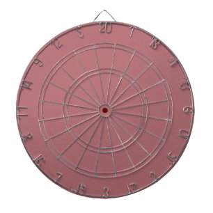 Dusty Rose Solid Colour Dartboard