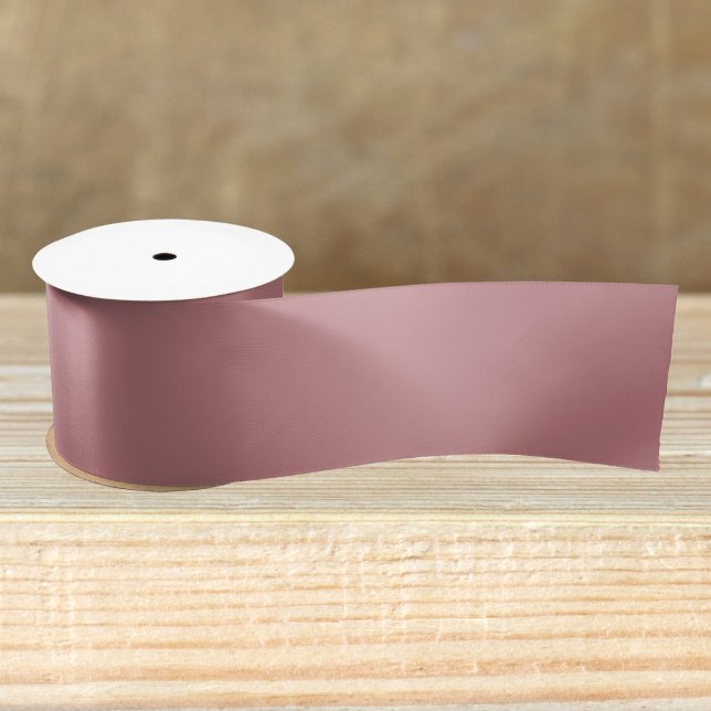Dusty Rose Solid Colour Satin Ribbon (Creator Uploaded)