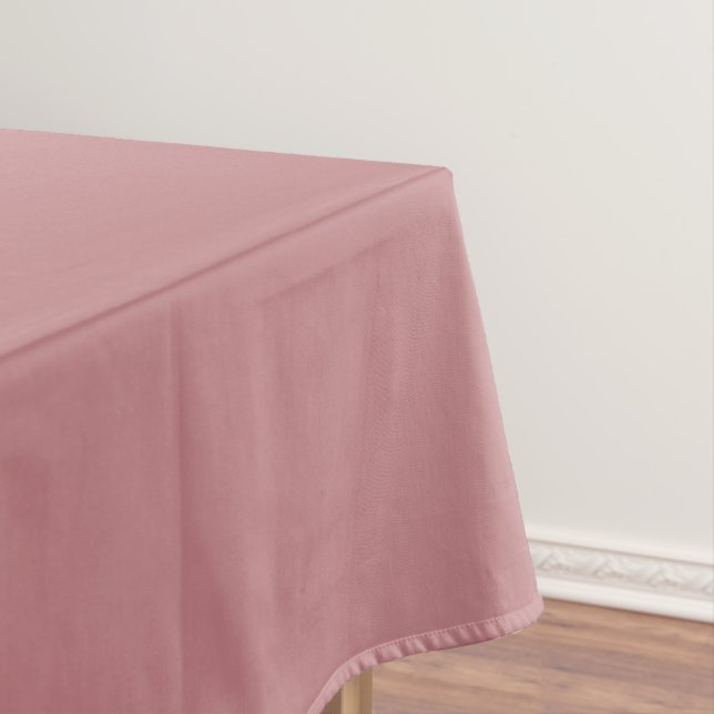 Dusty Rose Solid Colour Tablecloth (In Situ)