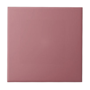 Dusty Rose Solid Colour Tile
