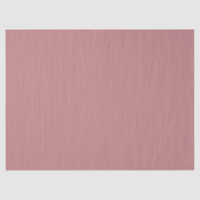 Dusty Rose Solid Colour Tissue Paper (Front)