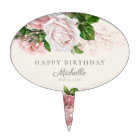 Dusty Rose Vintage Floral Women's Birthday