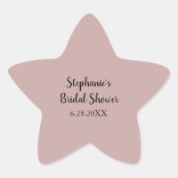 Dusty Rose Wedding Custom Light Pink Bridal Shower