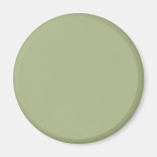 Dusty Sage Green Solid Colour Magnet