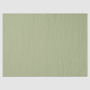 Dusty Sage Green Solid Colour Tissue Paper
