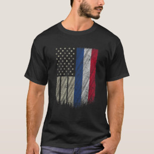 Dutch American America Netherlands Flag Pride T-Shirt