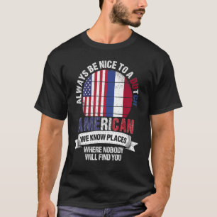Dutch American We Know Places Where Netherlands Fl T-Shirt