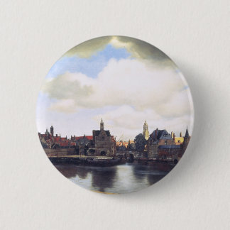 Dutch Artist Vermeer Painting 6 Cm Round Badge