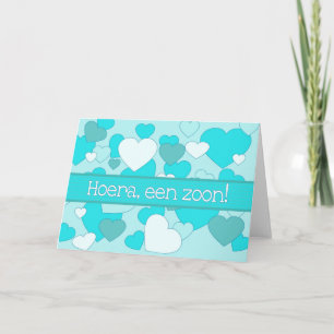 Dutch Baby Boy congratulations Card