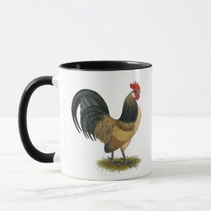 Dutch Bantam: Blue Quail Rooster Mug
