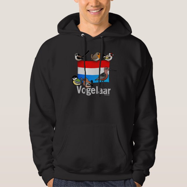Dutch Birder: Vogelaar Hoodie (Front)