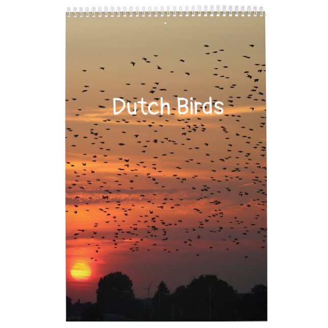 Dutch birds Calendar (Cover)