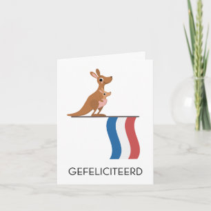 Dutch Birthday Card – Gefeliciteerd