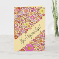 Dutch Birthday Flower collage