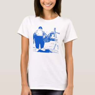 Dutch Boy By Windmill T-Shirt