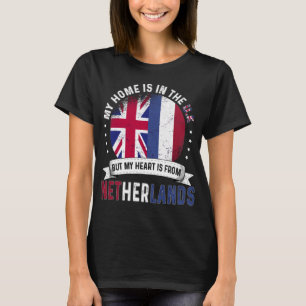 Dutch British Heart from Netherlands Grown T-Shirt