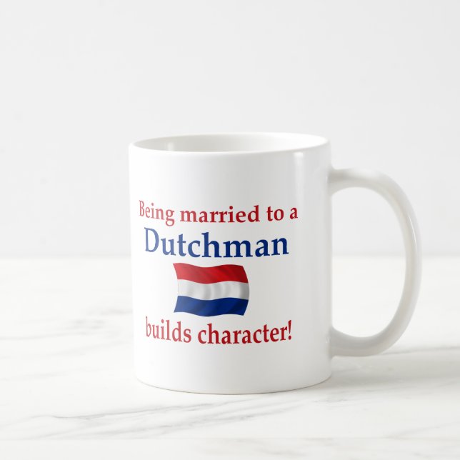 Dutch Builds Character Coffee Mug (Right)