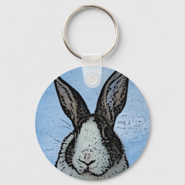 Dutch Bunny Keychain (Front)