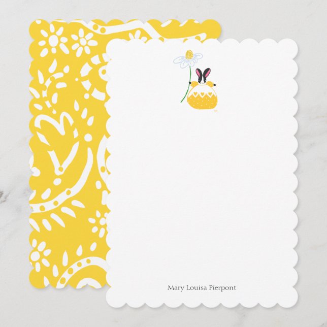 Dutch Bunny personalised Card (Front/Back)