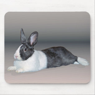 Dutch Bunny Relaxing Mouse Mat
