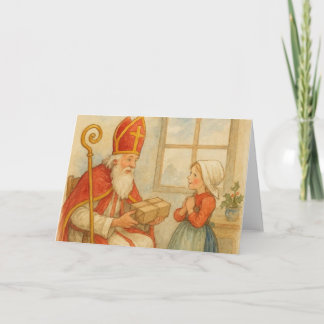 Dutch Christmas Sinterklaas Card