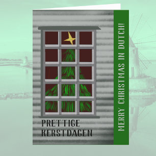 Dutch Christmas Tree Holiday Card
