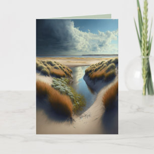 Dutch Coastal Dunes Invitation