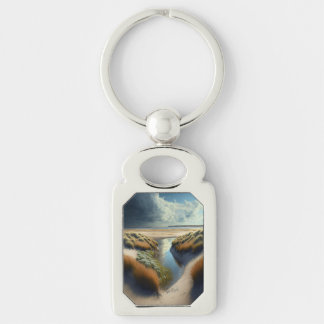 Dutch Coastal Dunes Key Ring