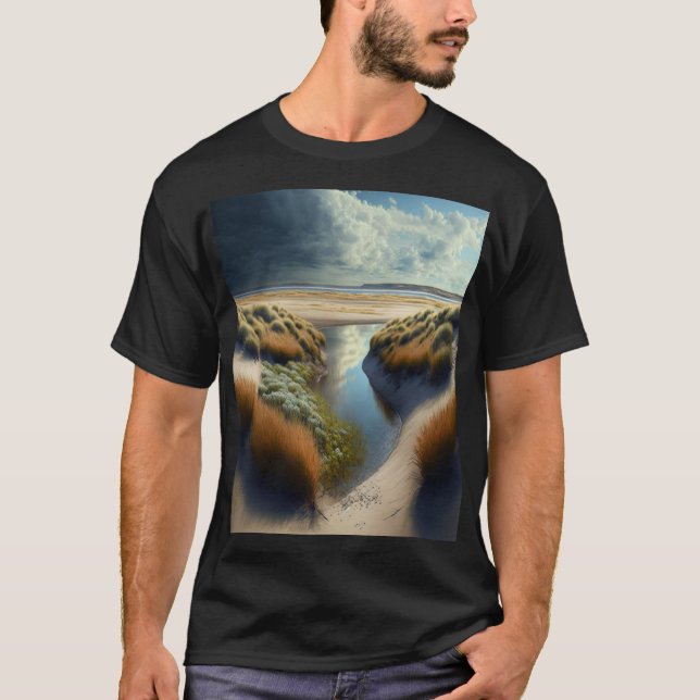 Dutch Coastal Dunes T-Shirt (Front)