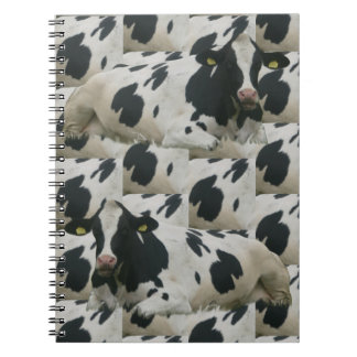 Dutch Cow in Cow Pattern Travel Notebook