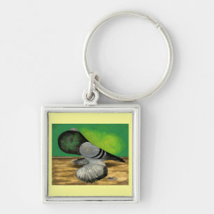 Dutch Cropper Blue Bar Key Ring