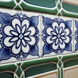Dutch Delft Blue Repro Backsplash Kitchen Wall Tile