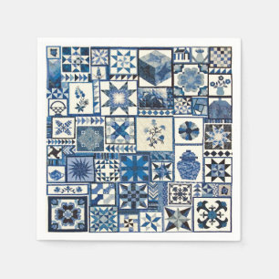 Dutch Delft Napkin