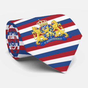 Dutch Flag & Coat of Arms, Flag of Netherlands Tie