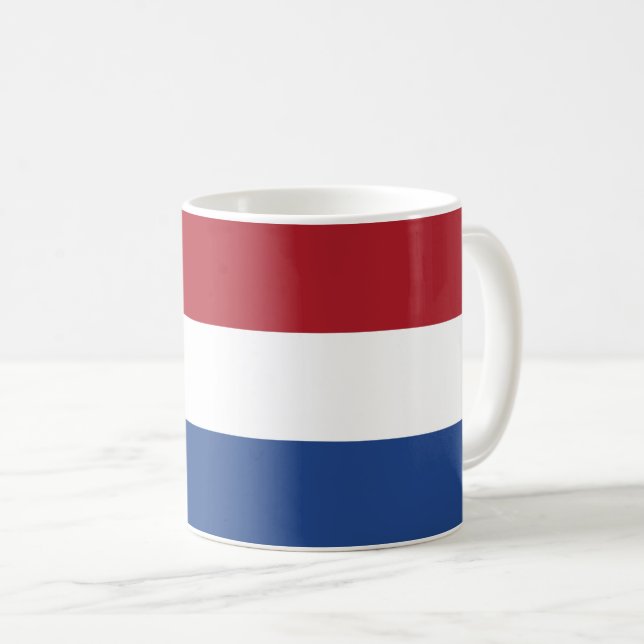 Dutch Flag Coffee Mug (Front Right)