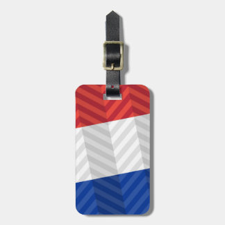 Dutch Flag Luggage Tag