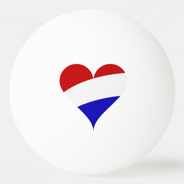 Dutch flag ping pong ball (Front)