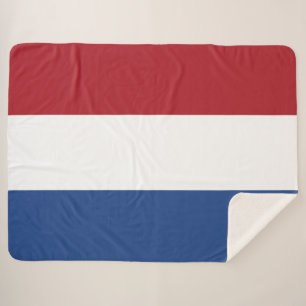Dutch Flag Sherpa Blanket