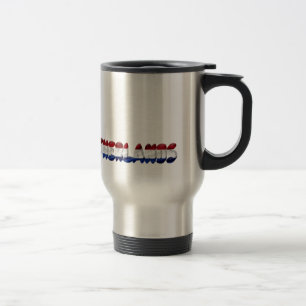 Dutch flag travel mug