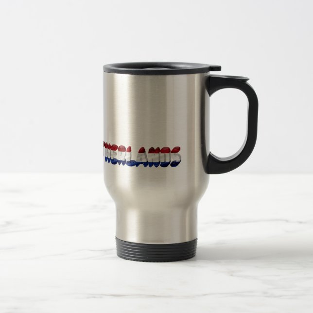 Dutch flag travel mug (Right)