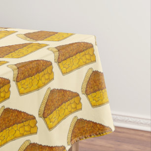 Dutch French Apple Pie Slice Dessert Baking Food Tablecloth