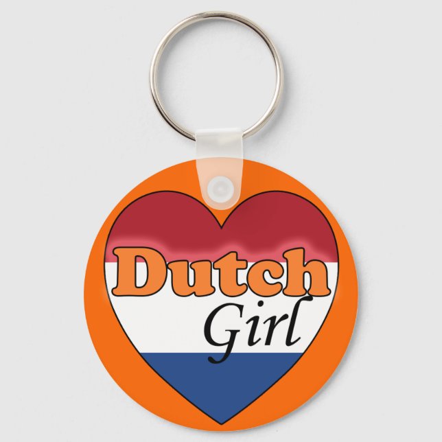 Dutch Girl Key Ring (Front)