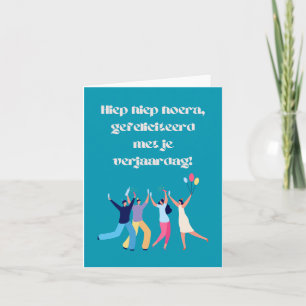 Dutch Happy Birthday  Card