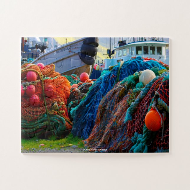 Dutch Harbor Alaska Jigsaw Puzzle (Horizontal)