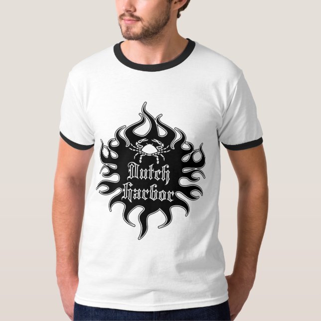 DUTCH HARBOR (Tattoo) T-Shirt (Front)