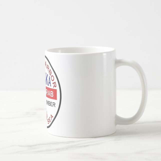 Dutch Harbour Alaskan King Crab Crew Member Coffee Mug (Right)