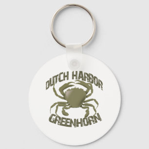 Dutch Harbour Greenhorn Key Ring